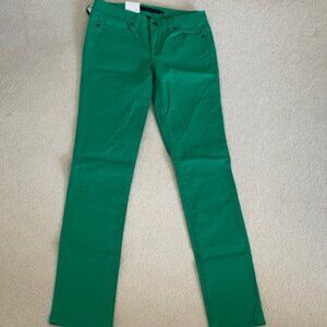 NWT Calvin Klein green skinny jeans size 27/4